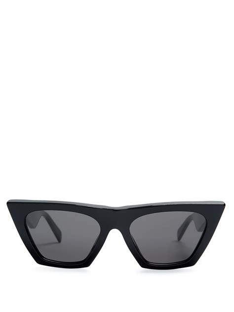 celine black and white sunglasses